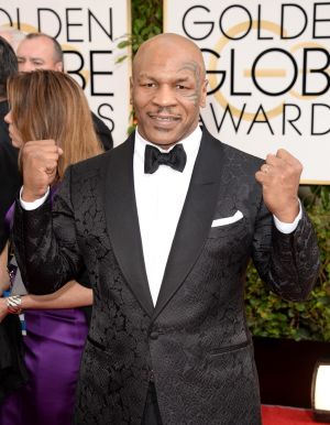 2014 Golden Globes - Red Carpet - Mike Tyson